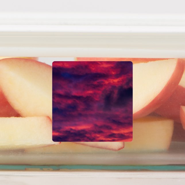 Étiquettes août rouge (Apposé)