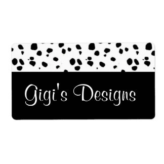 Étiquettes artisanaux dalmatiens