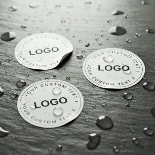 Étiquettes Autocollants personnalisés imperméables à logo per