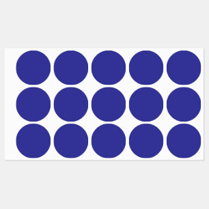 Étiquettes Bleu (pigment) (couleur solide)