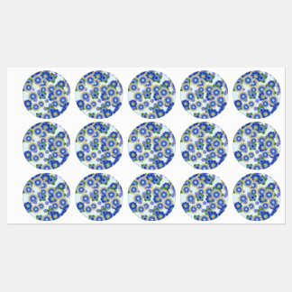 Étiquettes bombe à fleurs 7