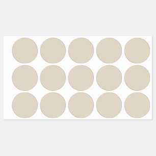 Étiquettes Bone (couleur solide)