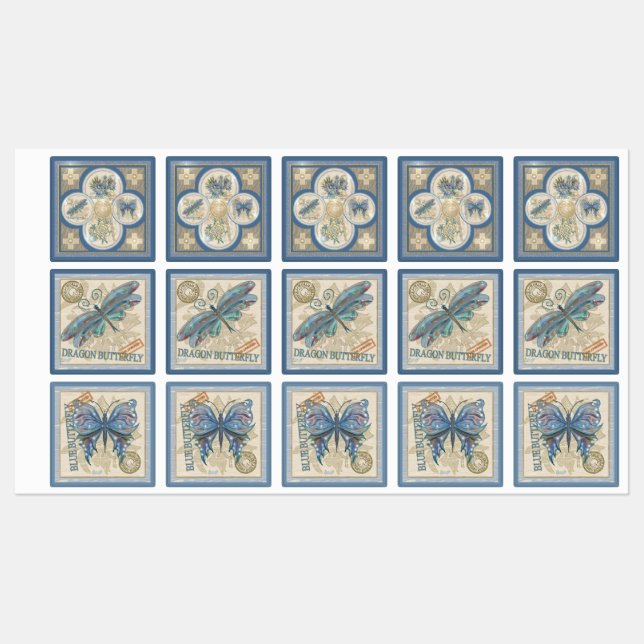 Étiquettes Bureau de création G (Feuille)