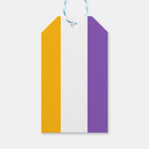 Étiquettes-cadeau 19ème paquet d'amendement de drapeau américain d