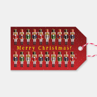 Étiquettes-cadeau 21 Jouets Casse-Noisette de Noël