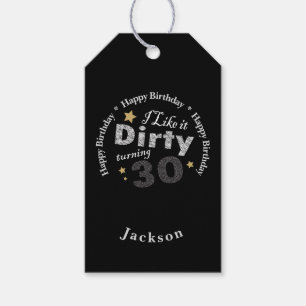 Étiquettes-cadeau 30ème Fête d'anniversaire - je l'aime 30 de