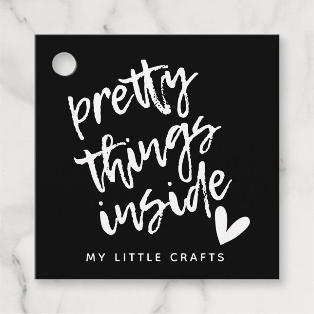Étiquettes Cadeau À L'Intérieur, Petites Entreprises (Devant)