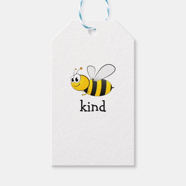 Étiquettes-cadeau Abeille mignonne (Devant)