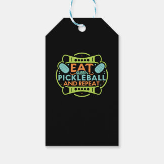 Étiquettes-cadeau Ace Court avec Pickleball