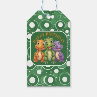 Étiquettes-cadeau Adorable Baby Dinosaur's Party