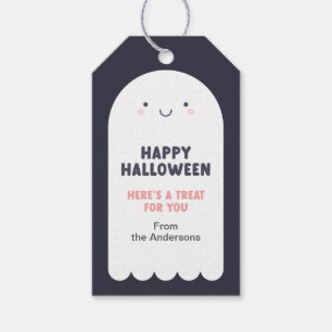 Étiquettes-cadeau Adorable Ghost Happy Halloween Treat