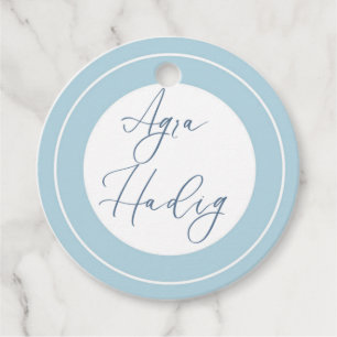 Étiquettes Cadeau Agra Hadig-First Tooth blue