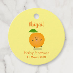 Étiquettes Cadeau Agréable agrumes d'orange