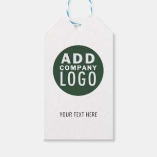 Étiquettes-cadeau Ajoutez votre logo d'entreprise de marque