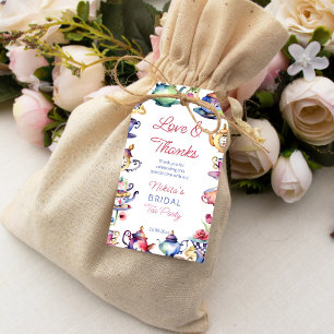 Étiquettes-cadeau Alice au pays des merveilles nuptiale douche fête 