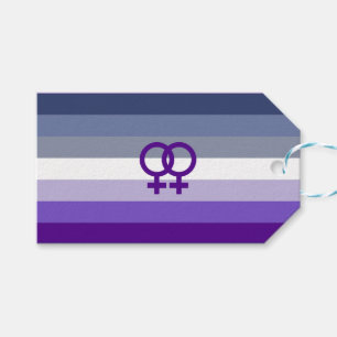 Étiquettes-cadeau Amour Lesbien Butch Fierté WLW