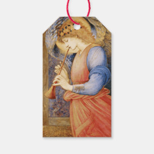 Étiquettes-cadeau Angel Playing a Flageolet (par Edward Burne-Jones)