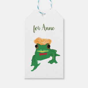 Étiquettes-cadeau Aniammes amusants de Green Grog