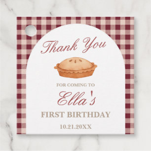 Étiquettes Cadeau Anniversaire de Cutie Pie