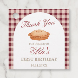 Étiquettes Cadeau Anniversaire de Cutie Pie