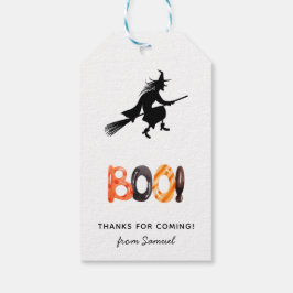 Étiquettes-cadeau Anniversaire d'Halloween pour enfants - Petite sor