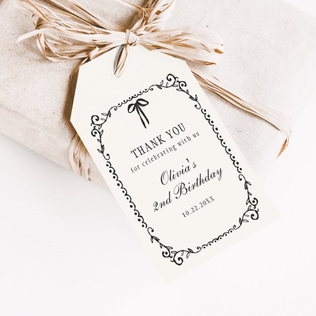 Étiquettes-cadeau Anniversaire D'Un Petit Boo Halloween (Créateur téléchargé)