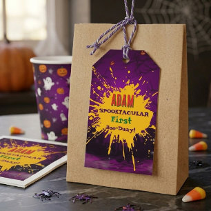 Étiquettes-cadeau Anniversaire Halloween Enfants Fête Halloween