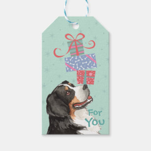 Étiquettes-cadeau Anniversaire présente Berner Tags cadeaux