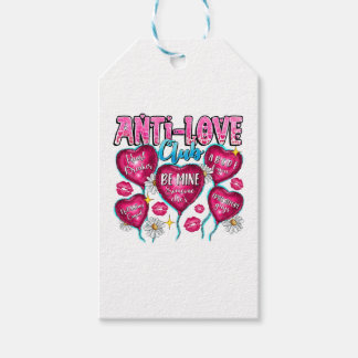 Étiquettes-cadeau Anti Love Club