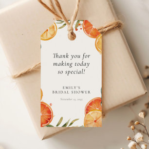 Étiquettes-cadeau Aperol Spritz Aquarelle Enterrement de Vie de Jeun