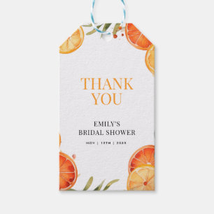 Étiquettes-cadeau Aperol Spritz Aquarelle Enterrement de Vie de Jeun