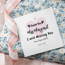 Appréciation de l'enseignant Merci École sur mesur
