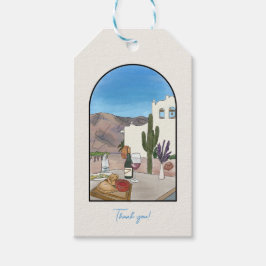Étiquettes-cadeau Aquarelle Argentine
