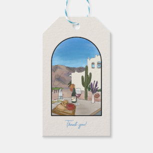 Étiquettes-cadeau Aquarelle Argentine
