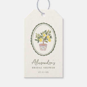 Étiquettes-cadeau Arbre de citron Remerciements de Baby Shower