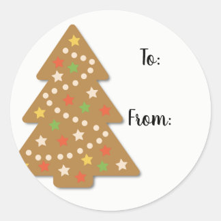 Étiquettes Cadeau Arbre de Noël