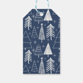 Étiquettes-cadeau Arbre de Noël - Arbre À feuillage persistant - Arb