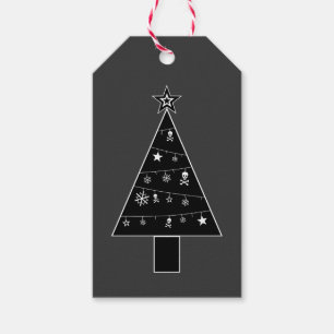Étiquettes-cadeau Arbre de Noël de SORT MALHEUREUX