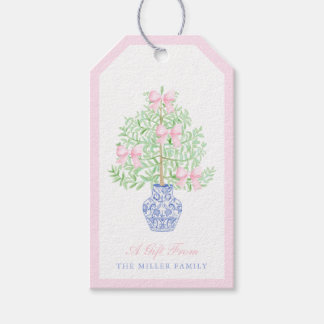 Étiquettes-cadeau Arbre de Noël Ginger Jar