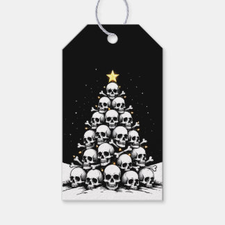 Étiquettes-cadeau Arbre de Noël gothique III