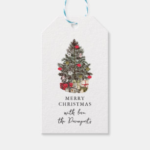 Étiquettes-cadeau Arbre de Noël Waterton