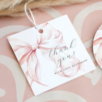 Arc-en-ciel Nœud Rose Baby Shower
