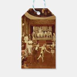 Étiquettes-cadeau Art Deco Night Club