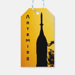 Étiquettes-cadeau Artemis II vers la rampe de lancement