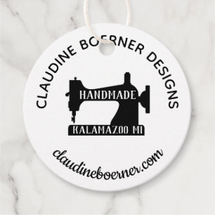 Étiquettes Cadeau Artiste d'entreprise Artiste couture Favoriser Han