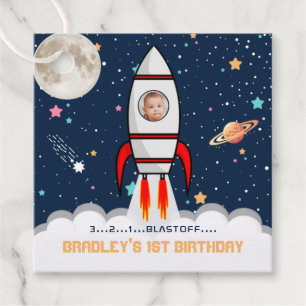Étiquettes Cadeau Astronaut Rocket Espace extra-atmosphérique 1ère p