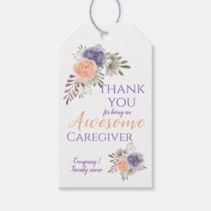 Étiquettes-cadeau Awesome aimante de carrière Appréciation Floral Pe