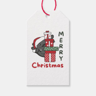Étiquettes-cadeau Axolotl Christmas Poison Winter Animals Axolotl