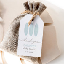 Baby à Bord Blue Baby Shower Planche de Surf