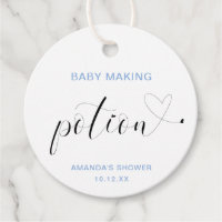 Baby Making Potion Joli Baby shower Garçon bleu